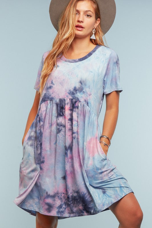 Tie-Dye Tee Dress