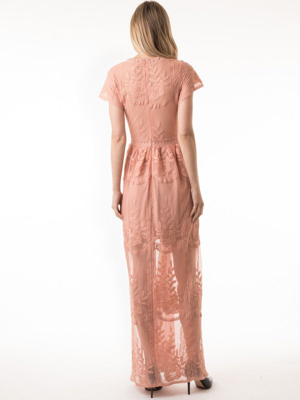Live to Love Pink Maxi Dress
