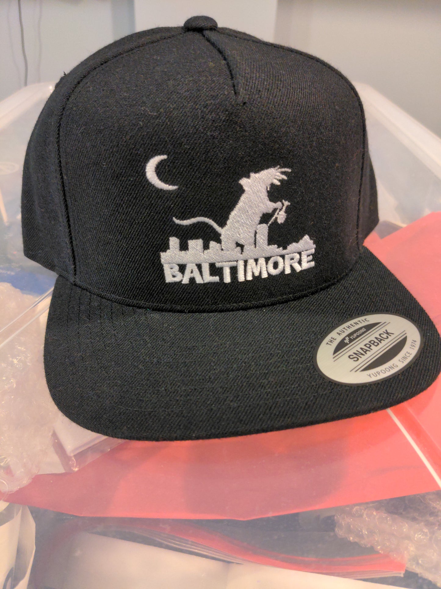 Ratzilla embroidered hat black