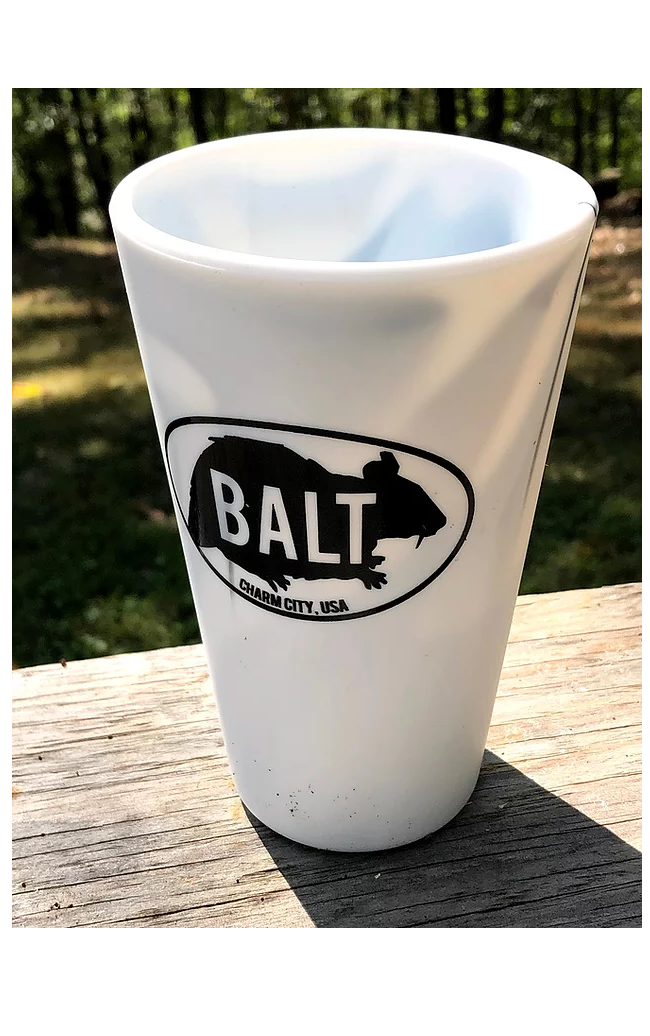 BALT Rat silicone pint glass (Marbled) by Rat Czar