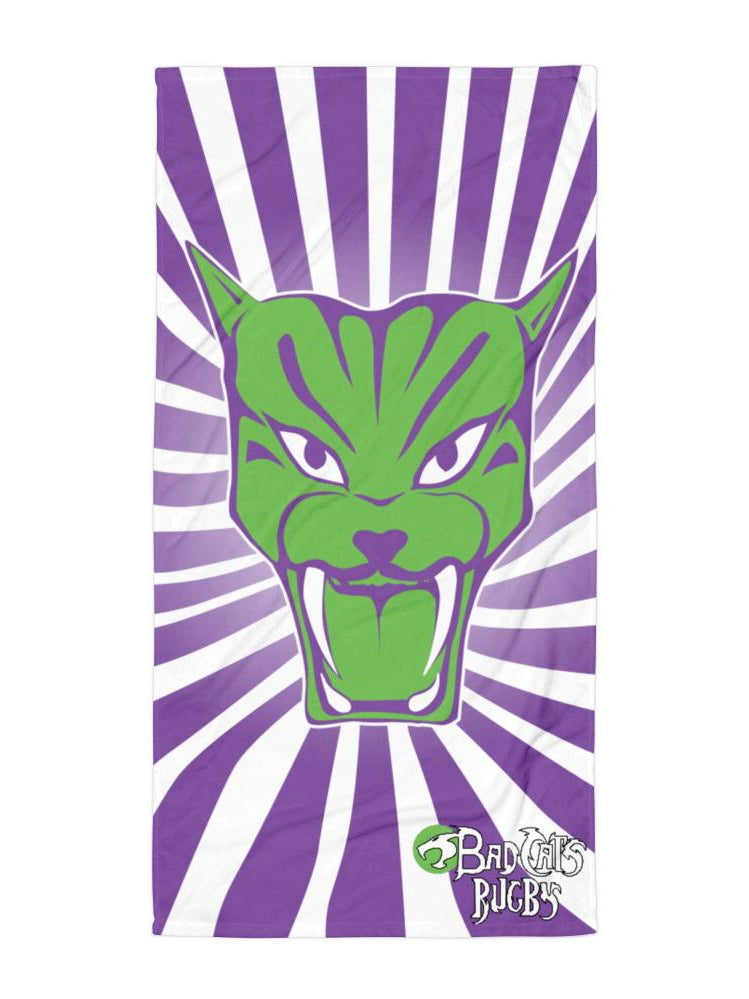 Bad Cats Rugby Towel