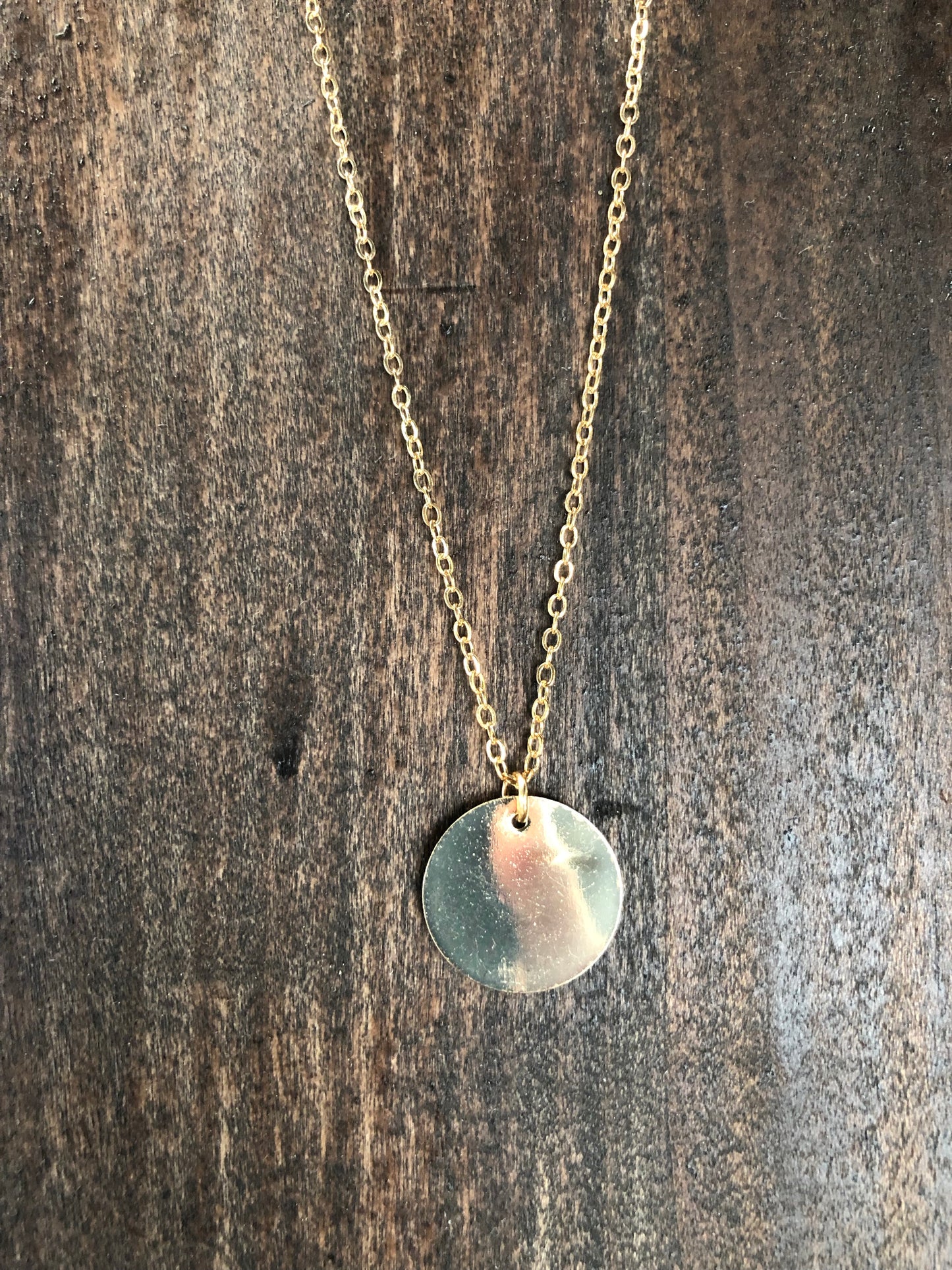 Gold Coin Necklace