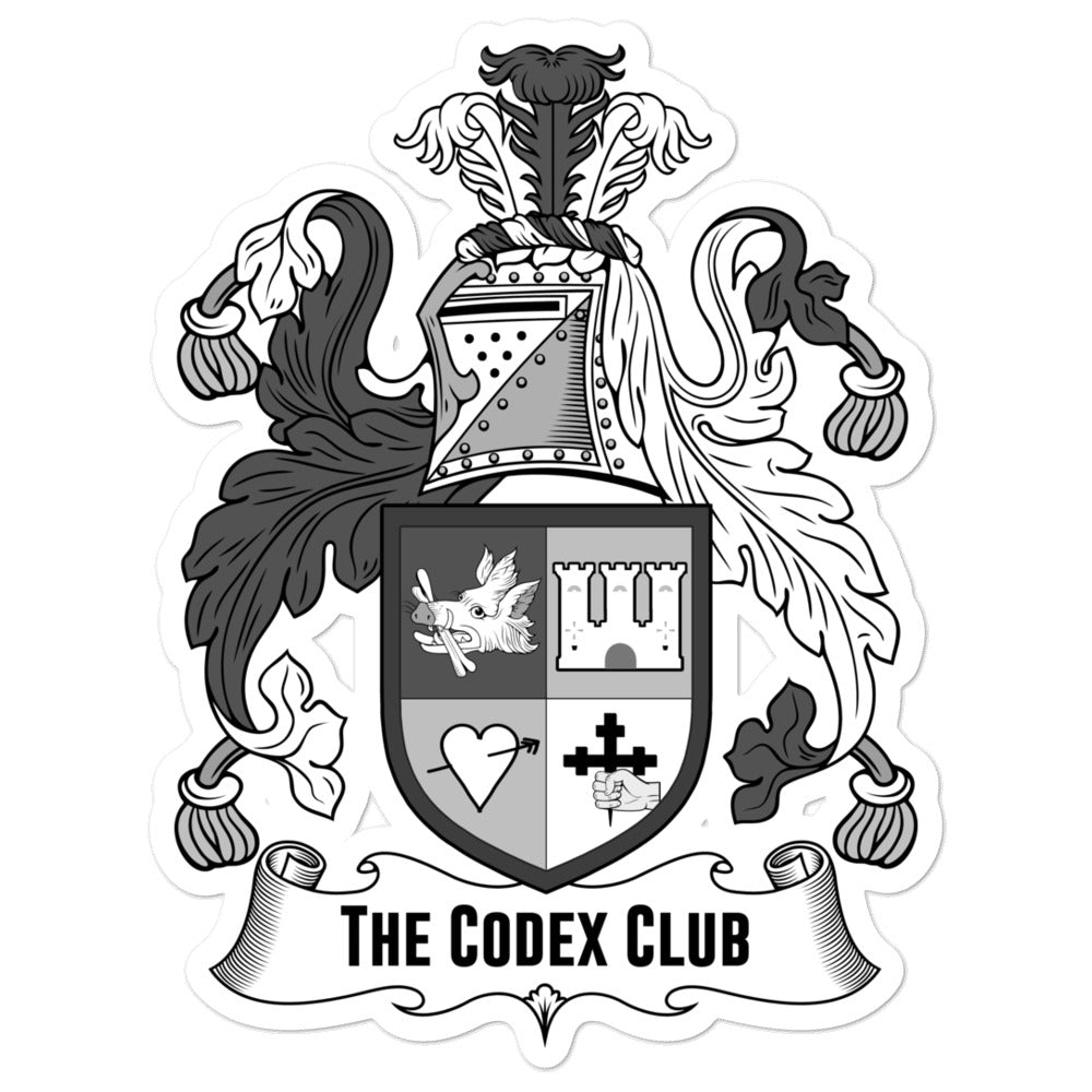 The Codex Club Logo Stickers