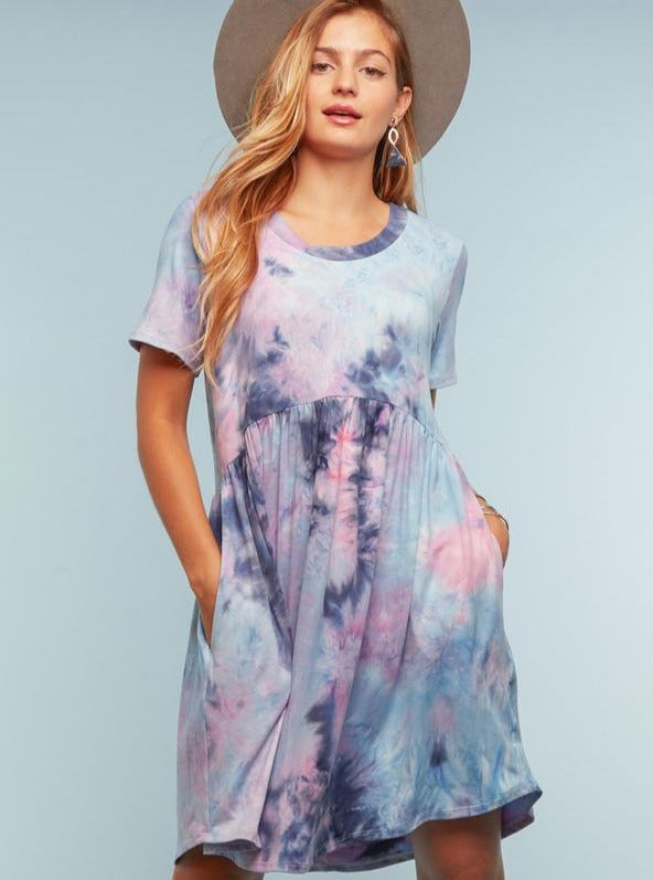 Tie-Dye Tee Dress