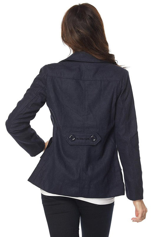 Navy Blue Peacoat
