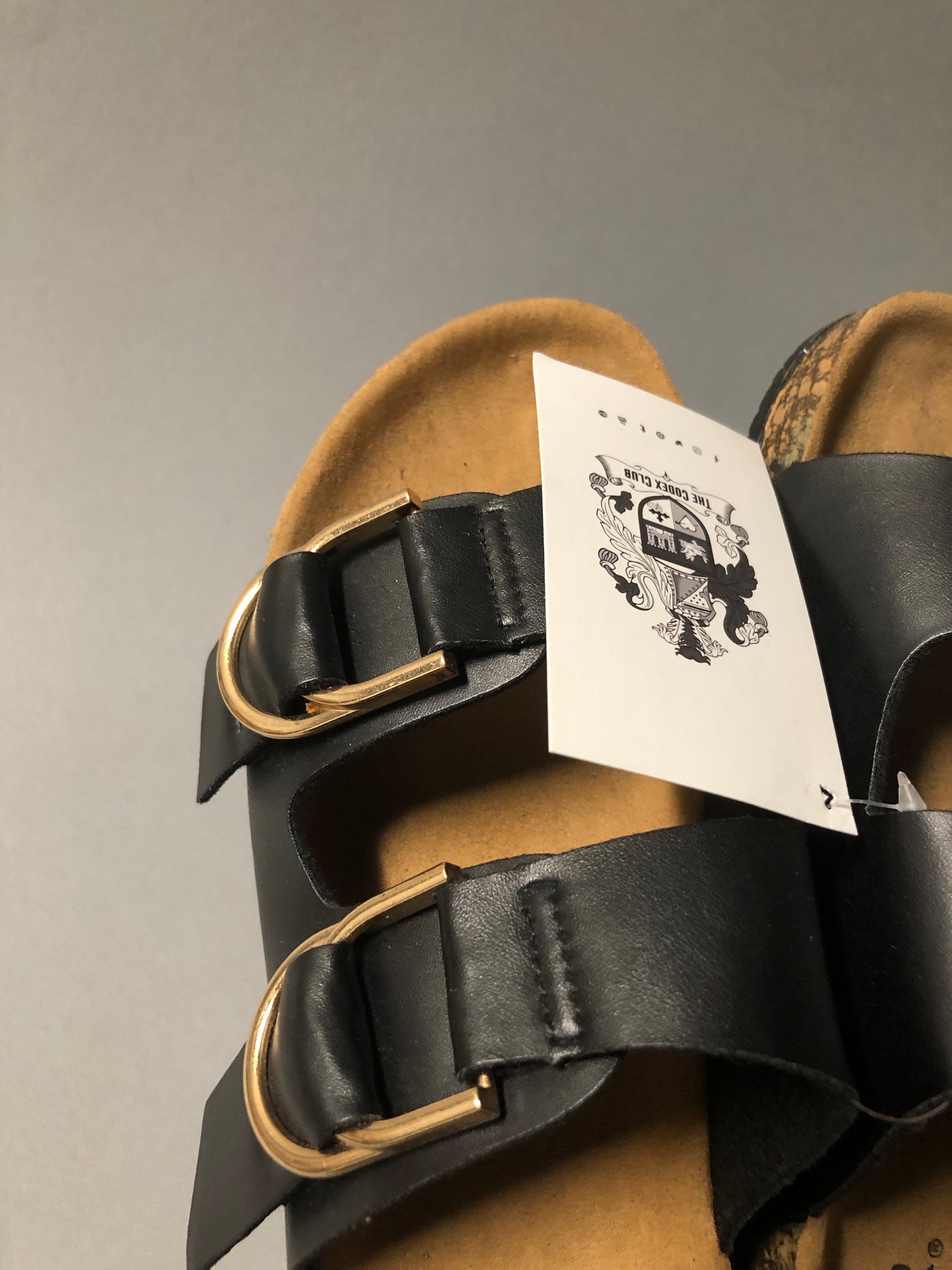 TCC Black Sandals