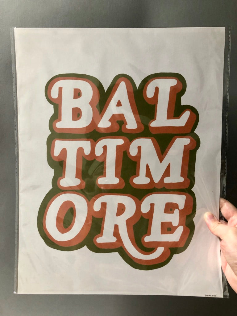 Baltimore Posters by Nora Jayne