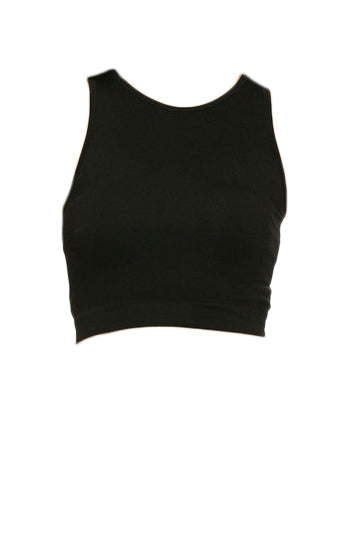 Black Crop Top