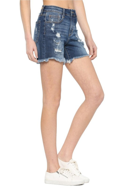 Debbie Denim Boyfriend Shorts