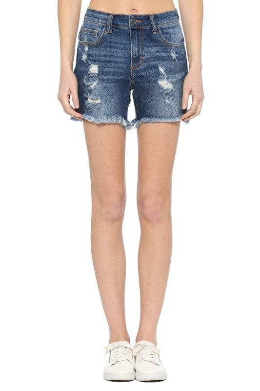 Debbie Denim Boyfriend Shorts
