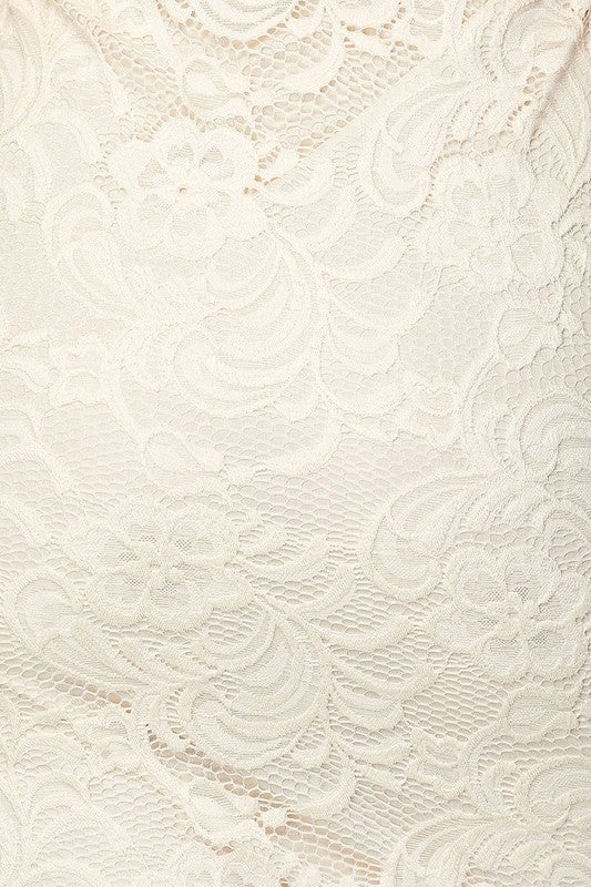 Ivory Lace Dress