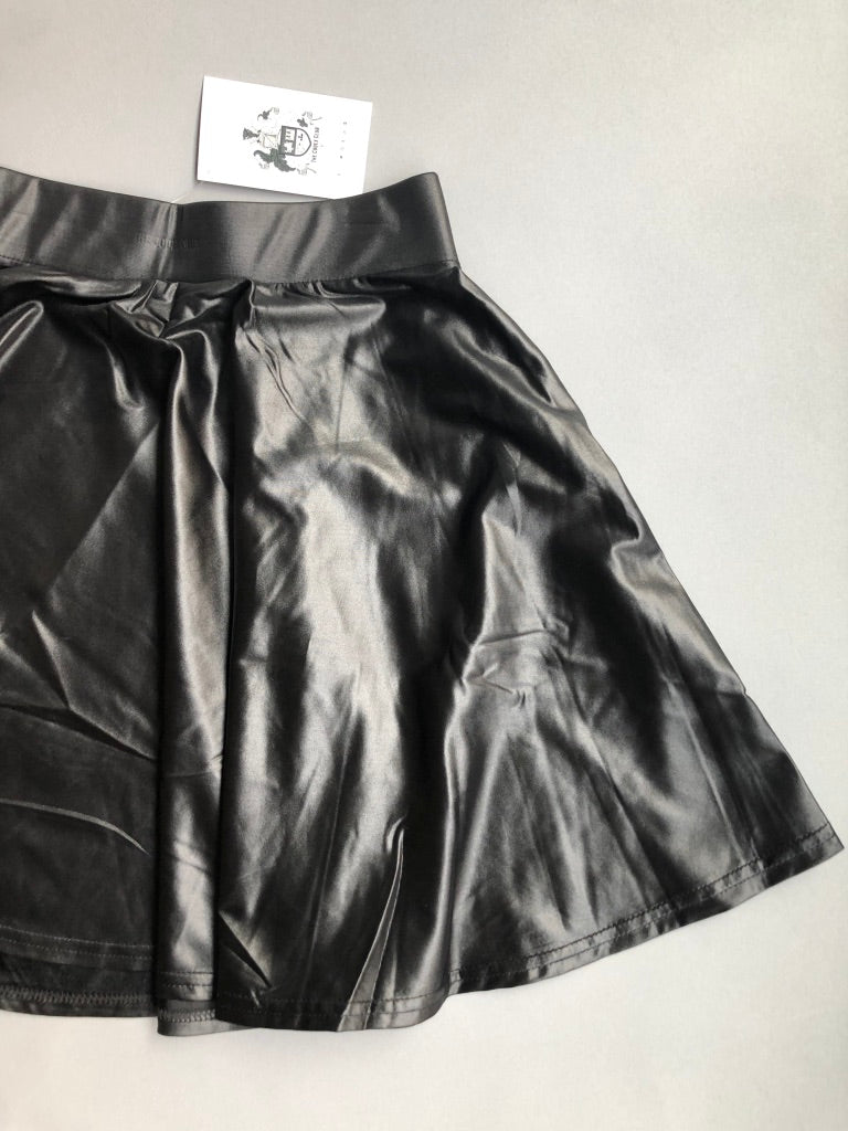 Chloe Black Leather Skirt