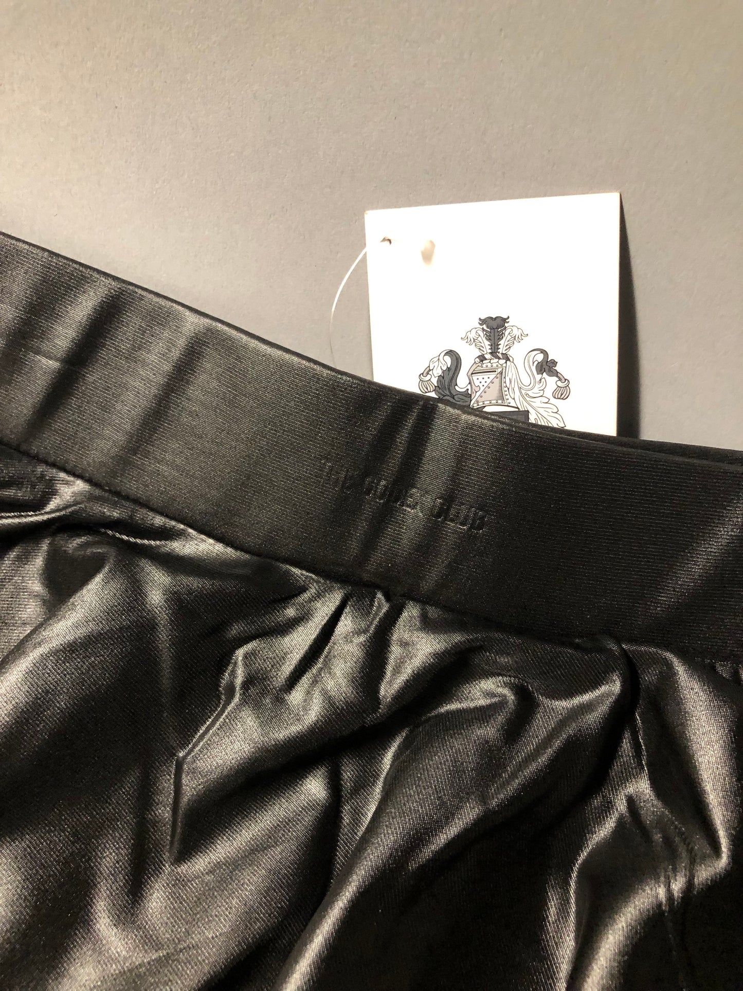 Chloe Black Leather Skirt
