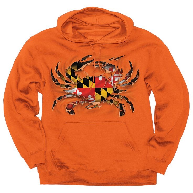 MD Crab Orange Hoodie