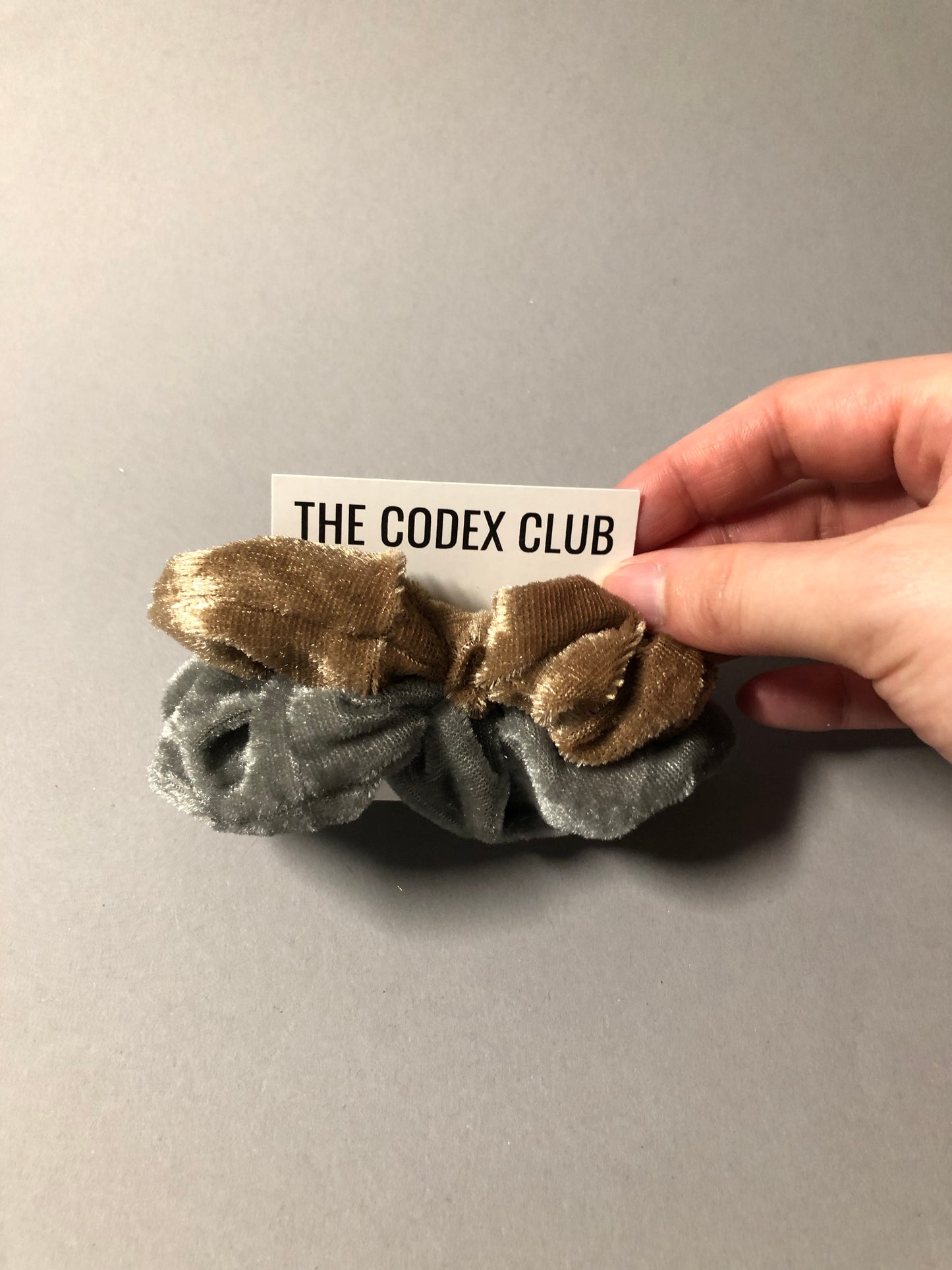 Lux Velvet Scrunchie Set