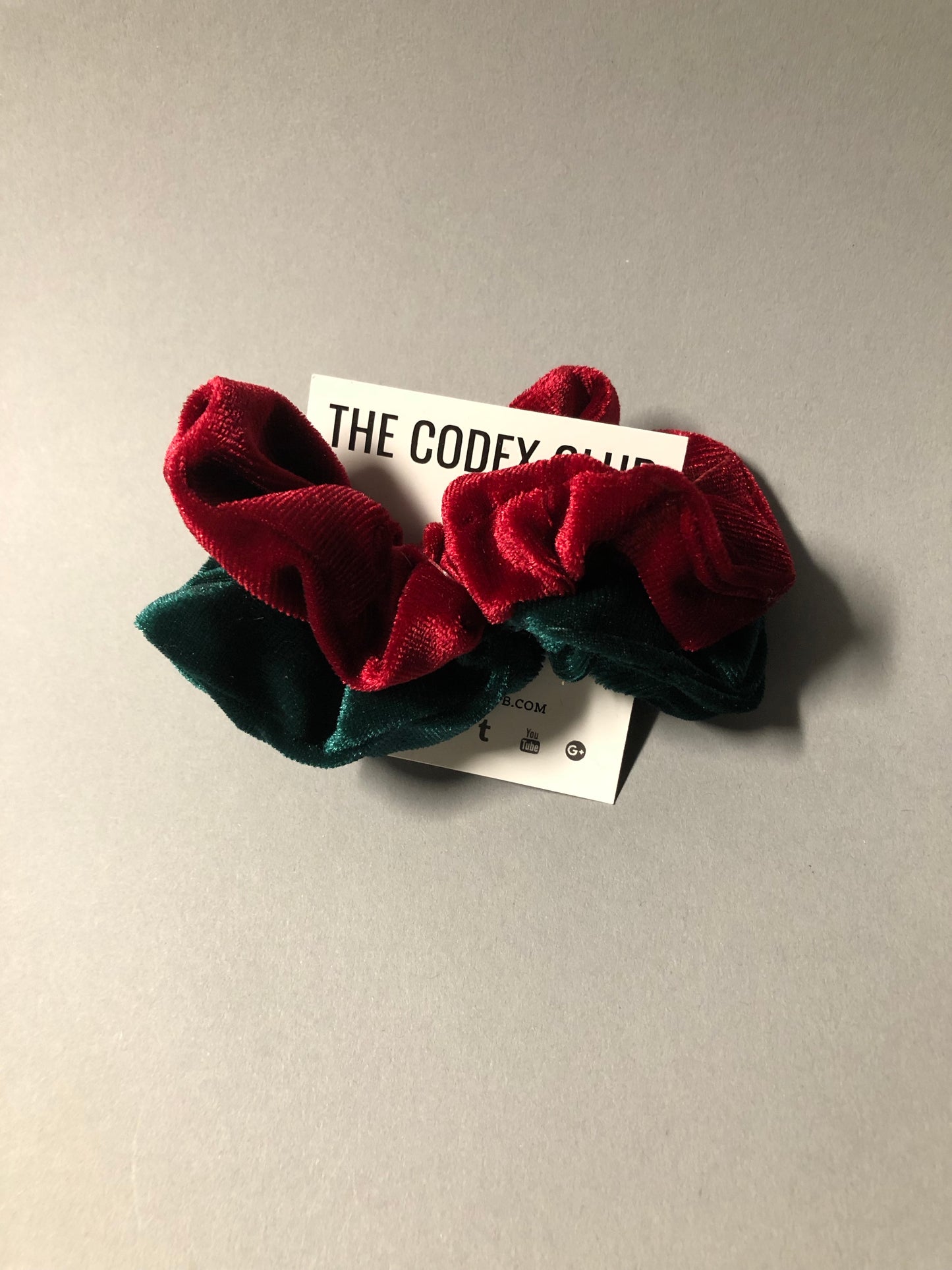 Lux Velvet Scrunchie Set