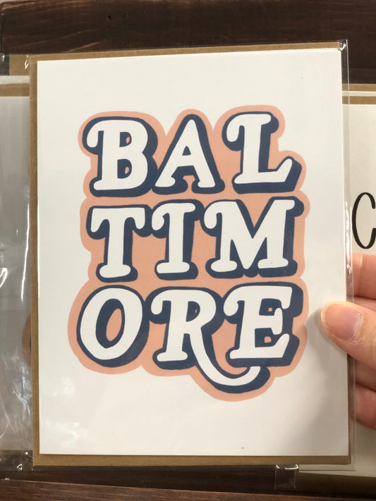 Baltimore Cards by Nora Jayne