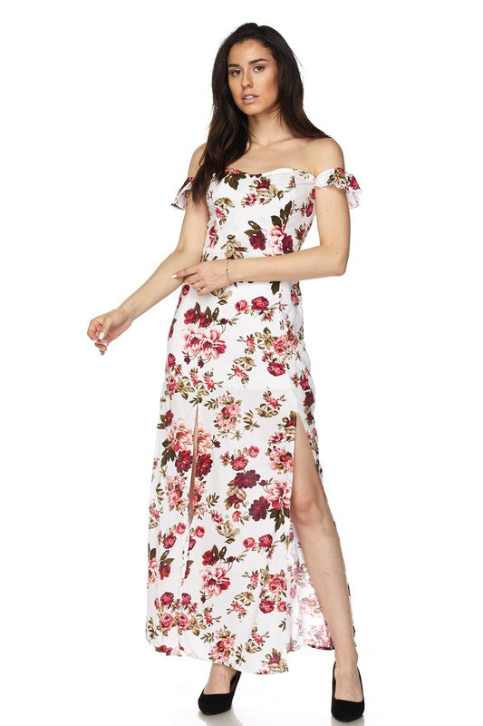 Stephanie Rose Floral Maxi Dress