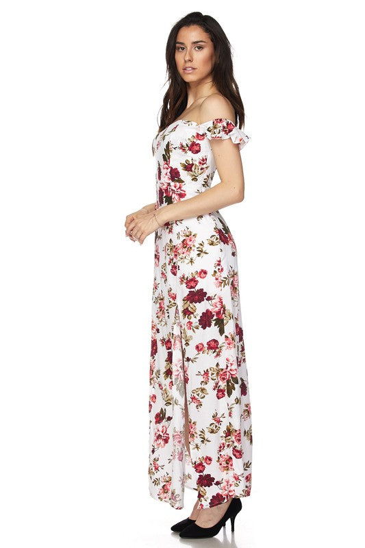Stephanie Rose Floral Maxi Dress