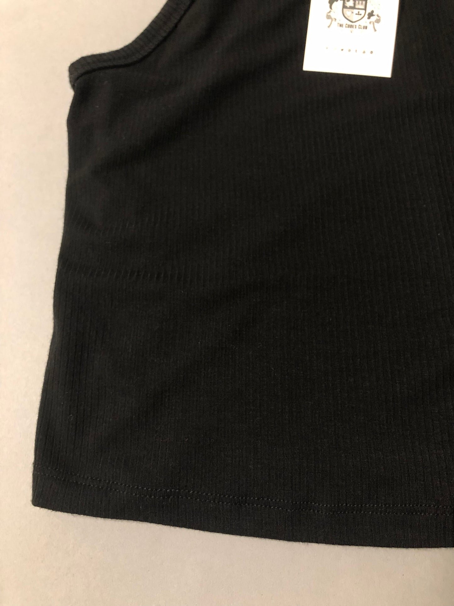 Black Halter Top