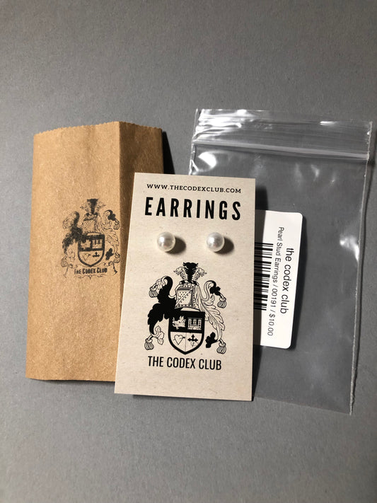 Pearl Stud Earrings