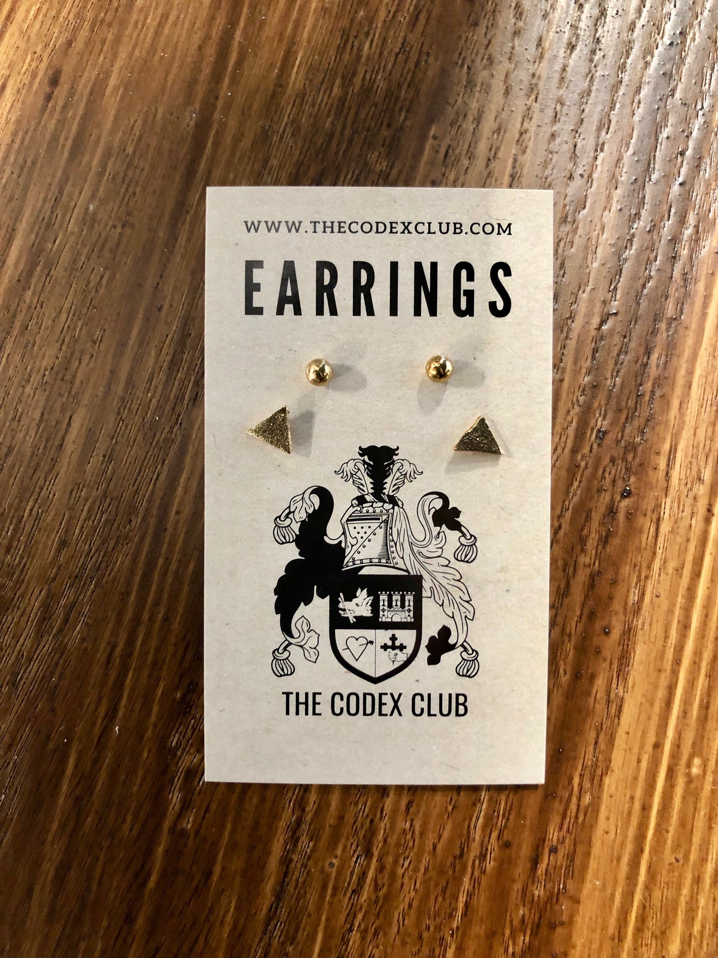 Hip Triangle Earrings Set