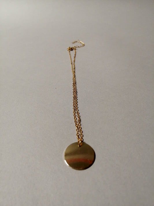 Gold Coin Necklace