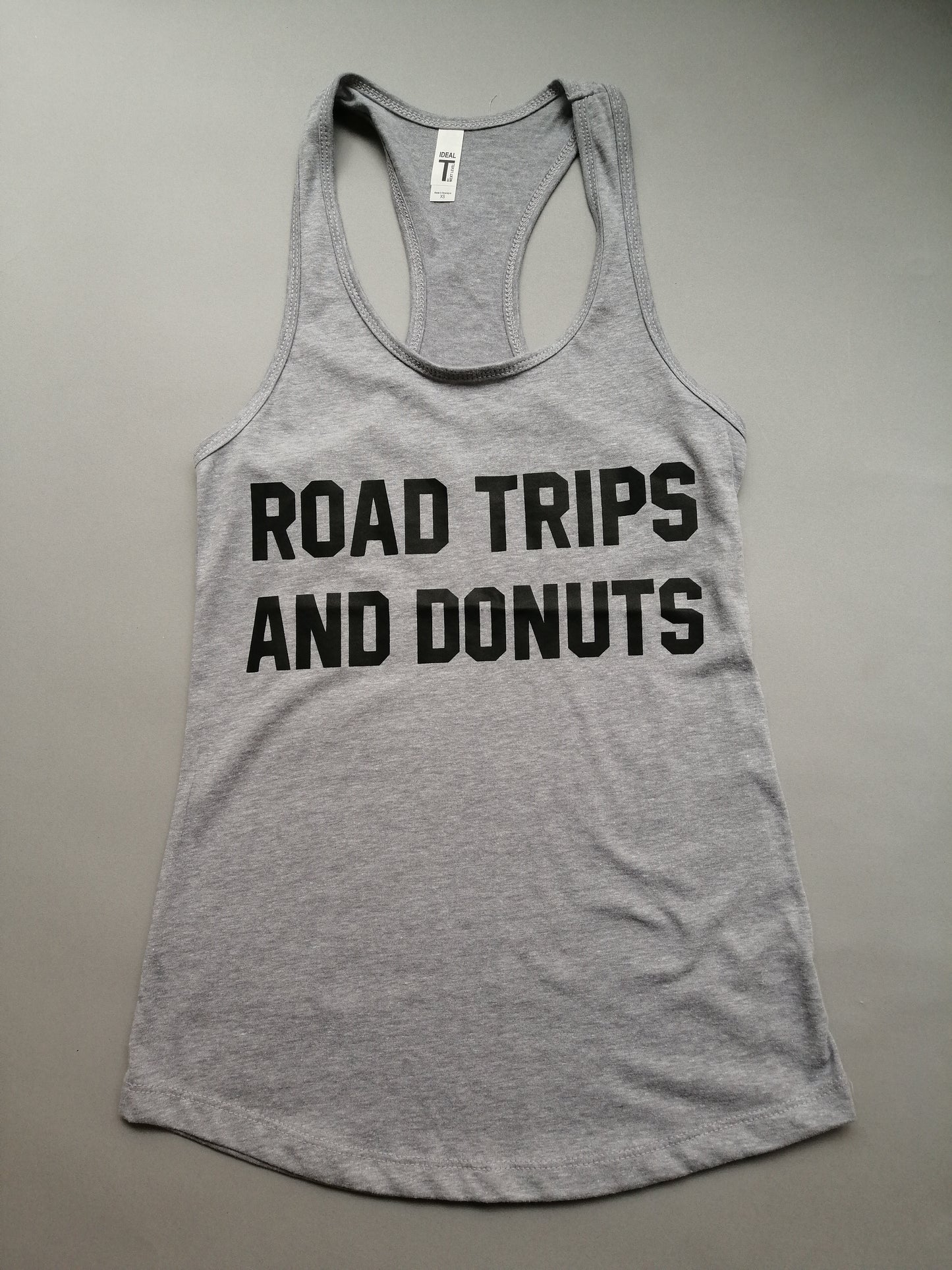 Road Trip And Donuts Tank by FAMS design