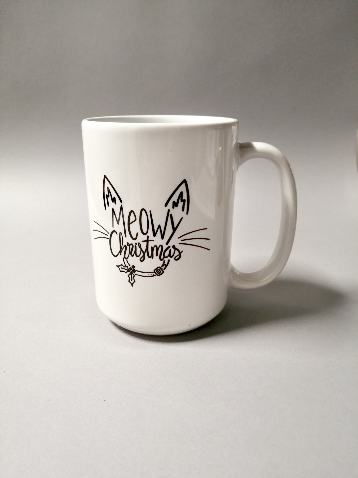 Meowy Christmas Mug 15oz