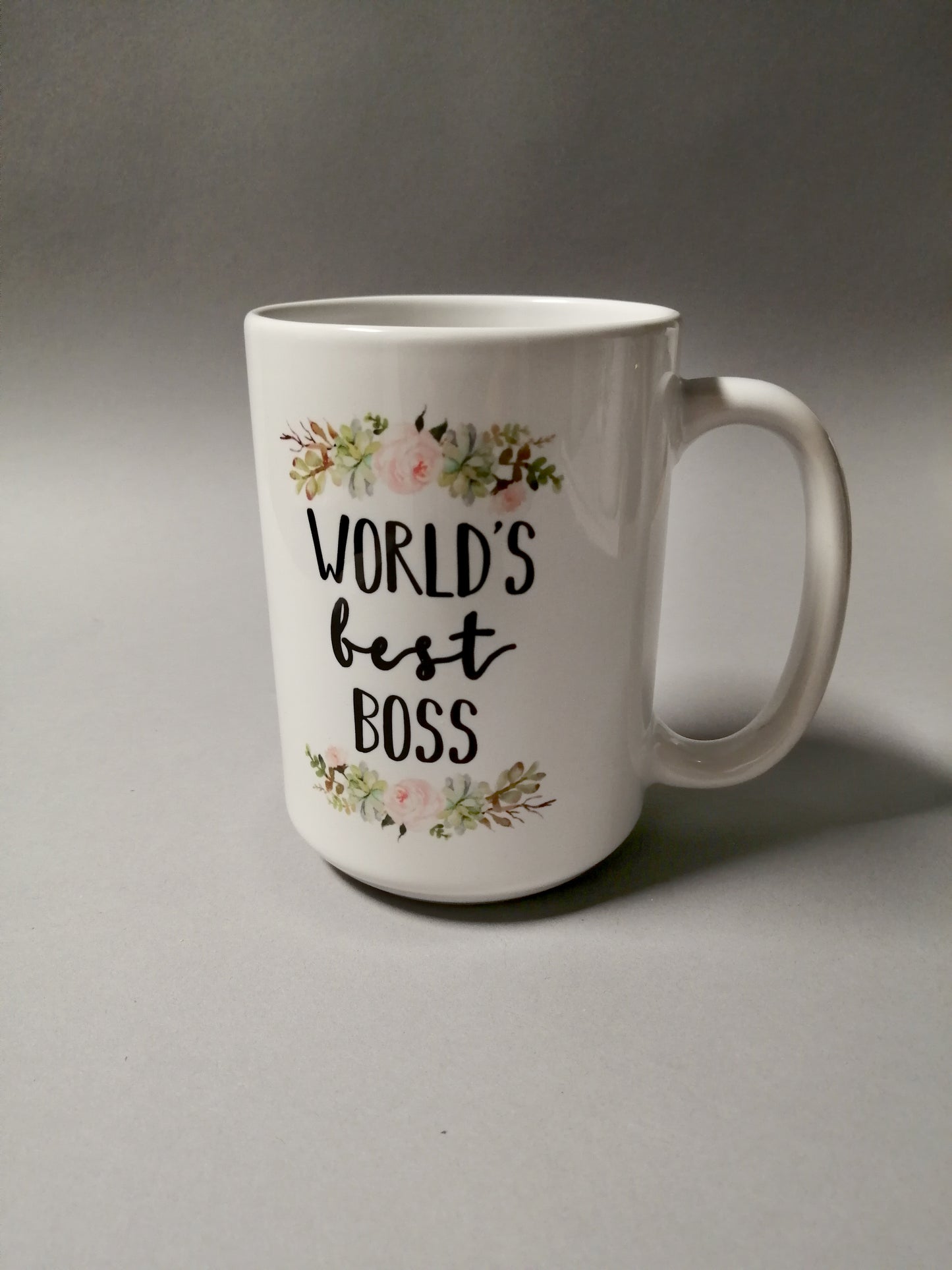 15oz World's Best Boss Mug