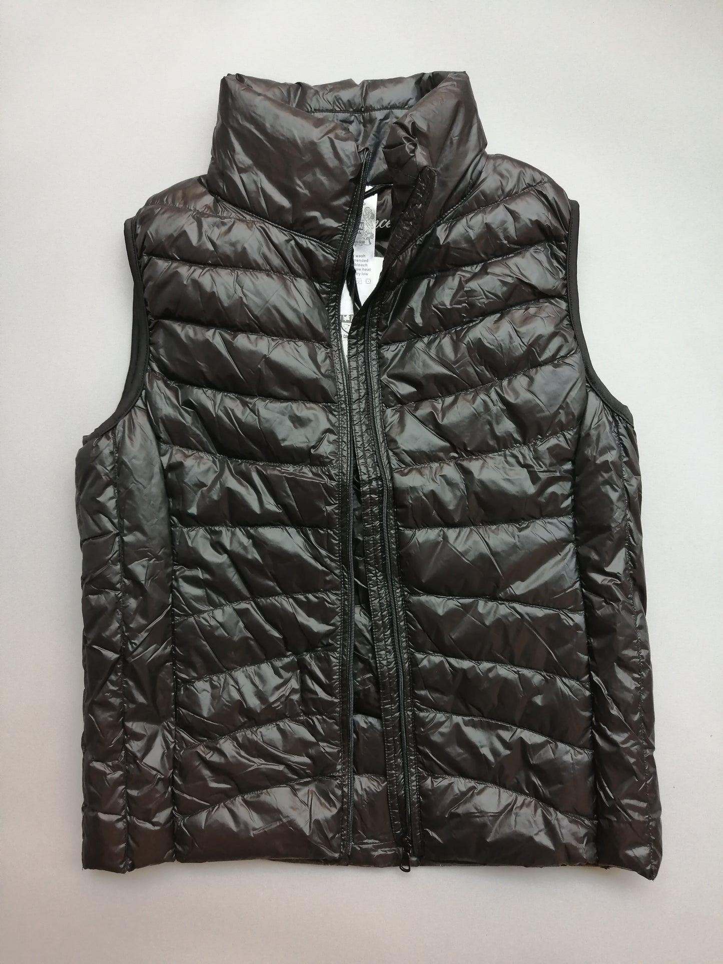 Black Quilted Vest