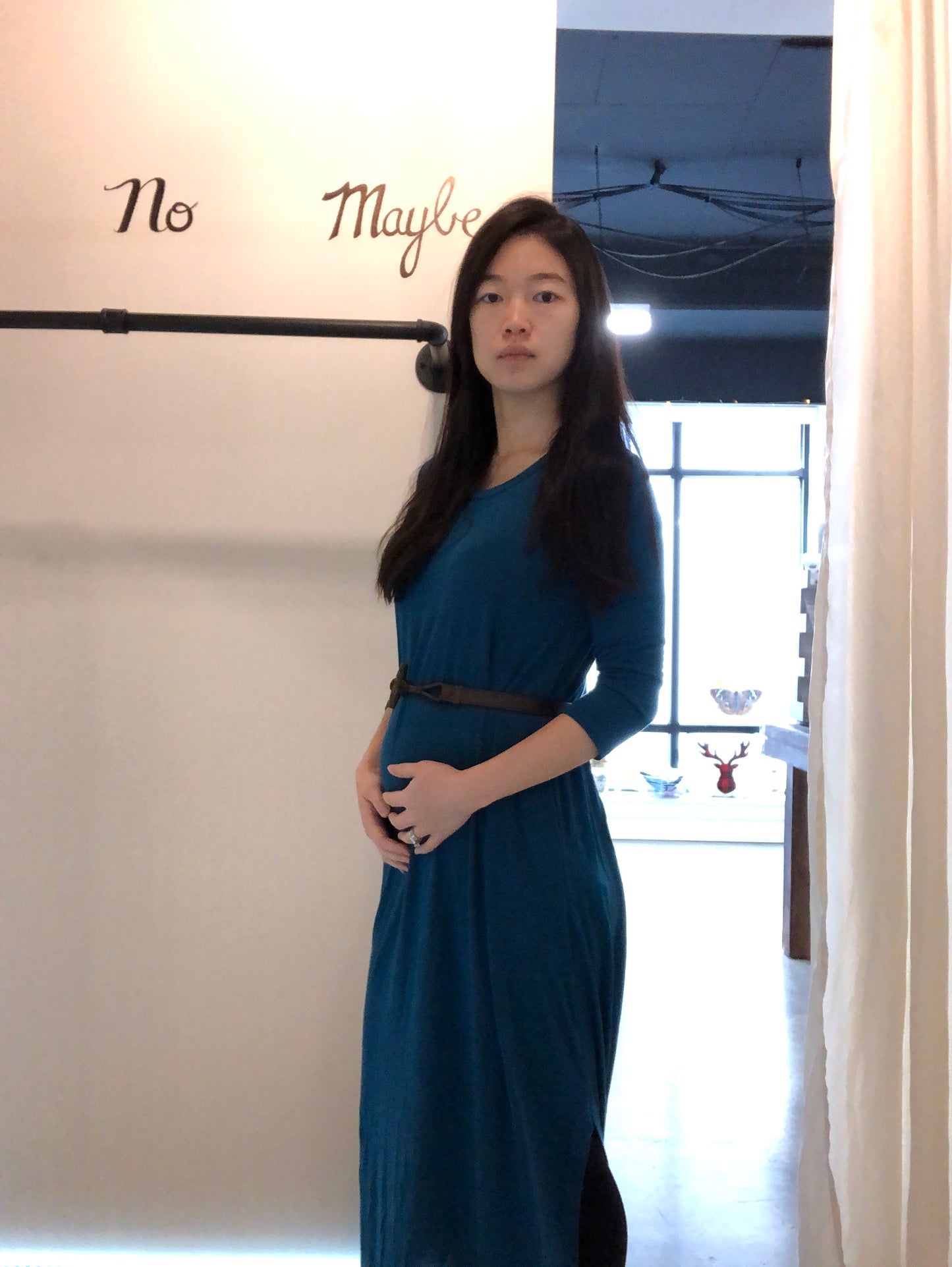 Teal Effie Maxi Dress