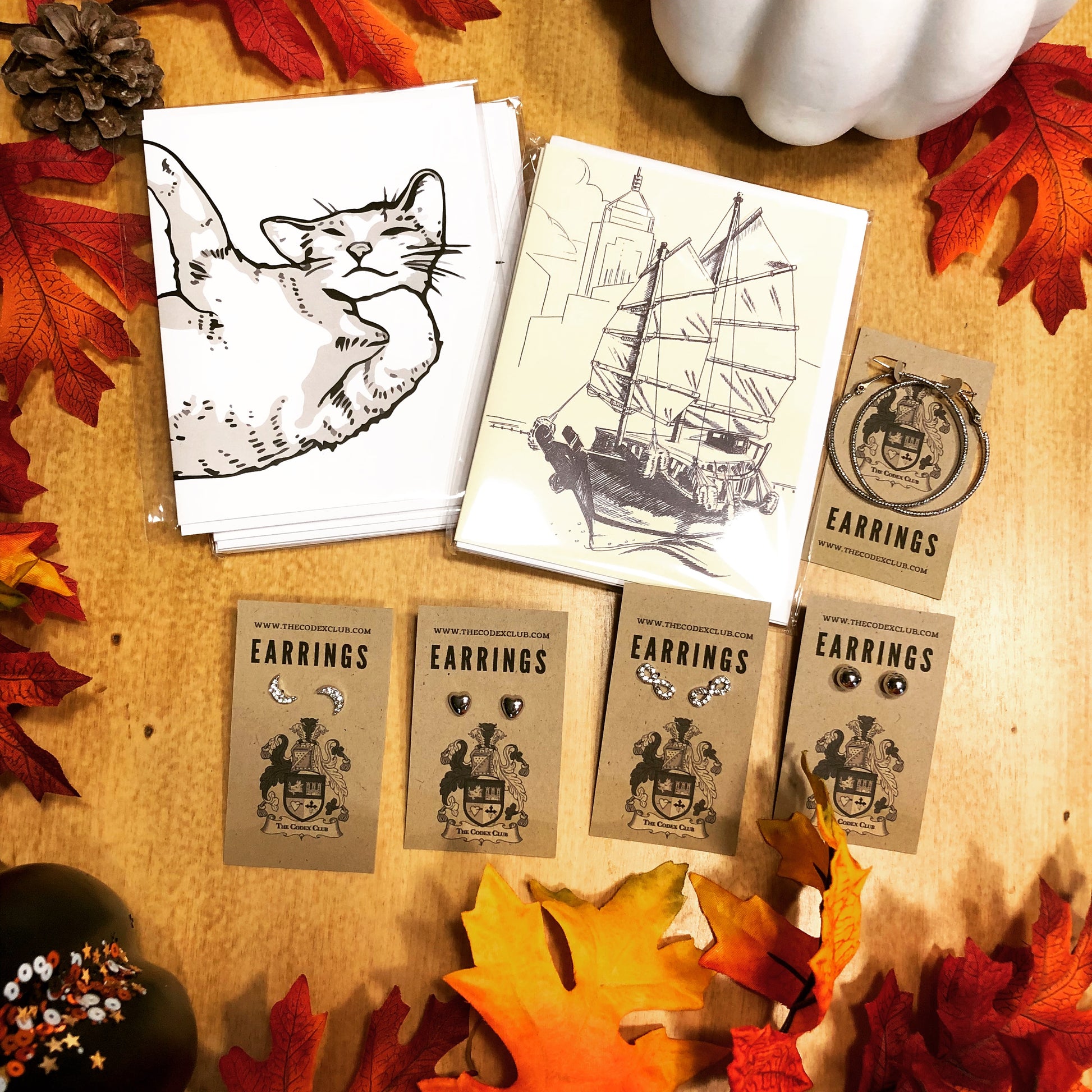 Coming into Port Card, designed by Emily Heron - thecodexclub