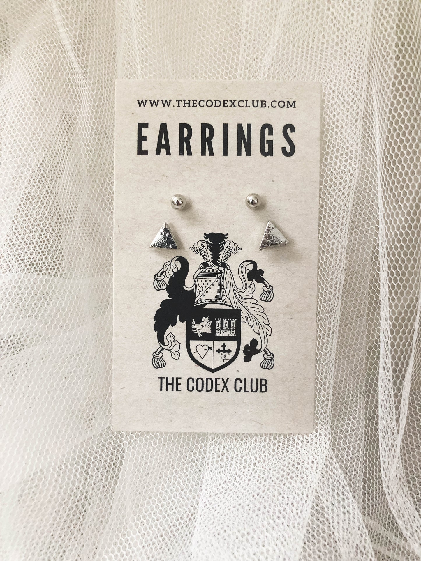 Hip Triangle Earrings Set