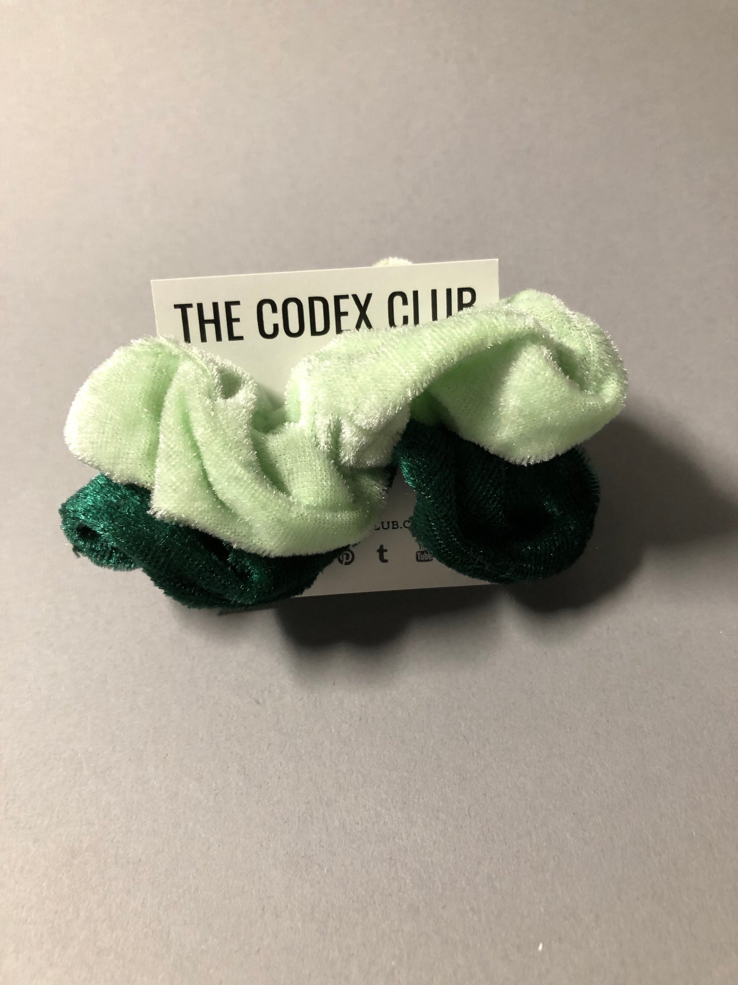 Lux Velvet Scrunchie Set