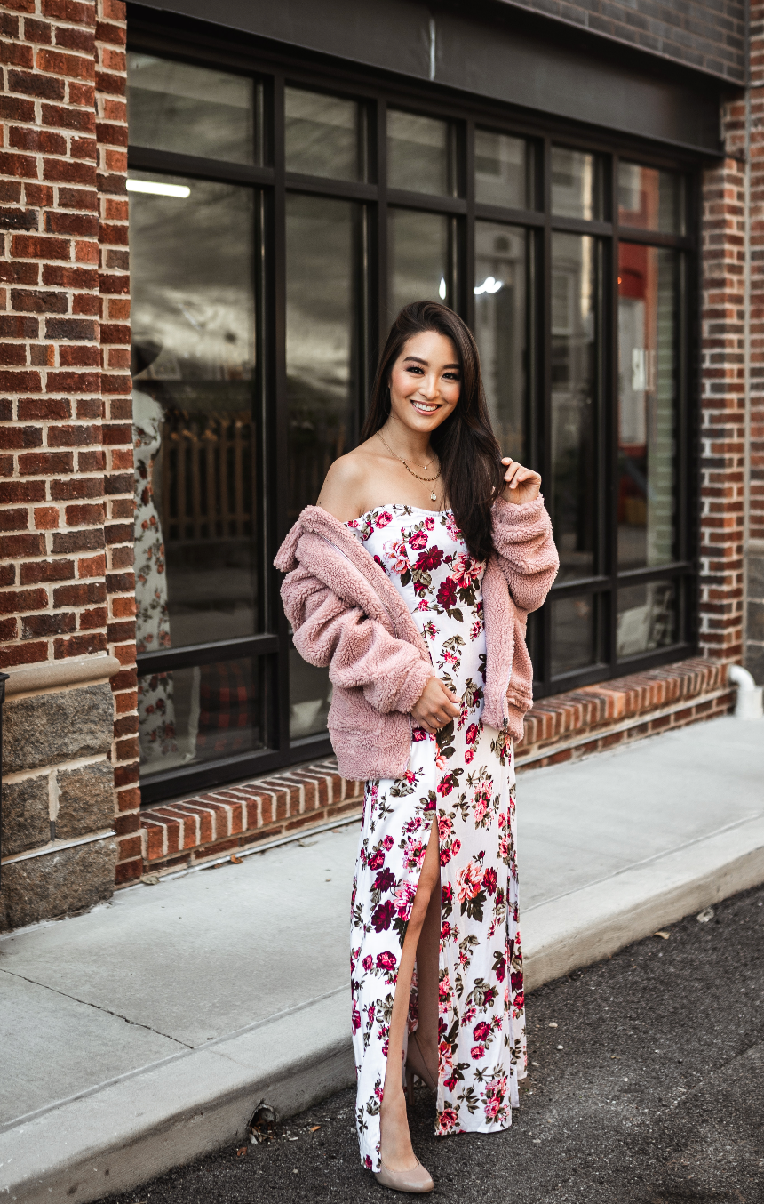 Stephanie Rose Floral Maxi Dress