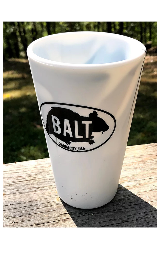 BALT Rat silicone pint glass (Marbled) by Rat Czar