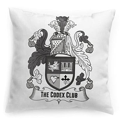 The Codex Club Crest Pillow - thecodexclub