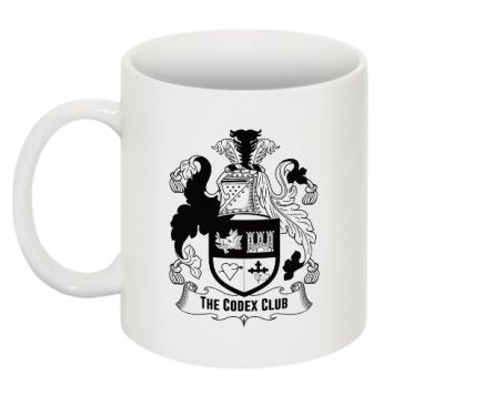 The Codex Club Coat of Arms Mug - thecodexclub