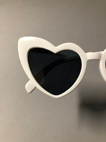 White Heart Sunglasses