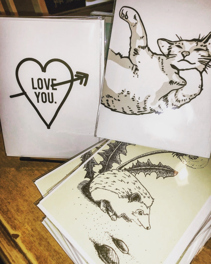 Love You. Card