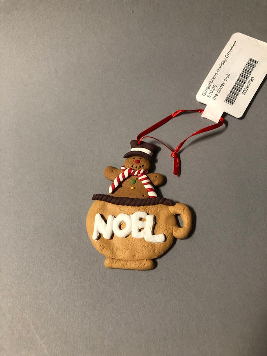 Gingerbread Holiday Ornament