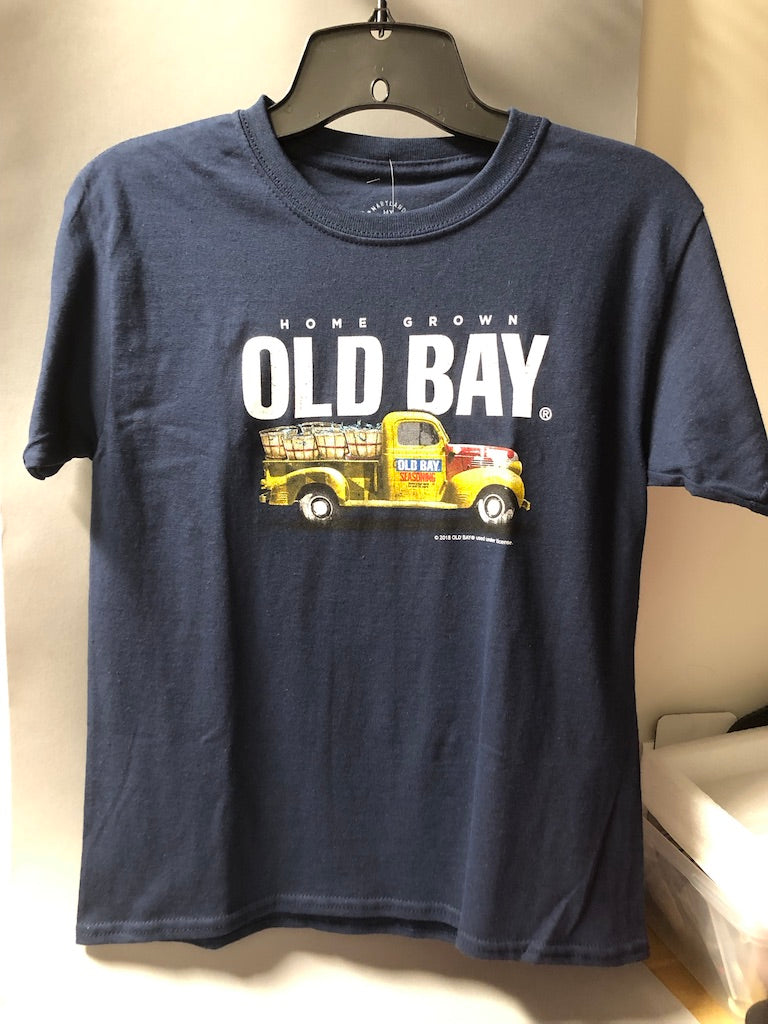 Kids Old Bay Vintage Truck Blue T-Shirt