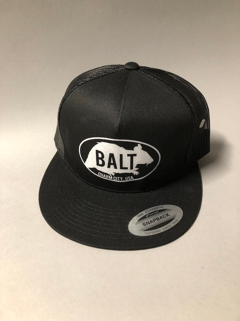 Balt Rat Embroidered trucker hat by Rat Czar