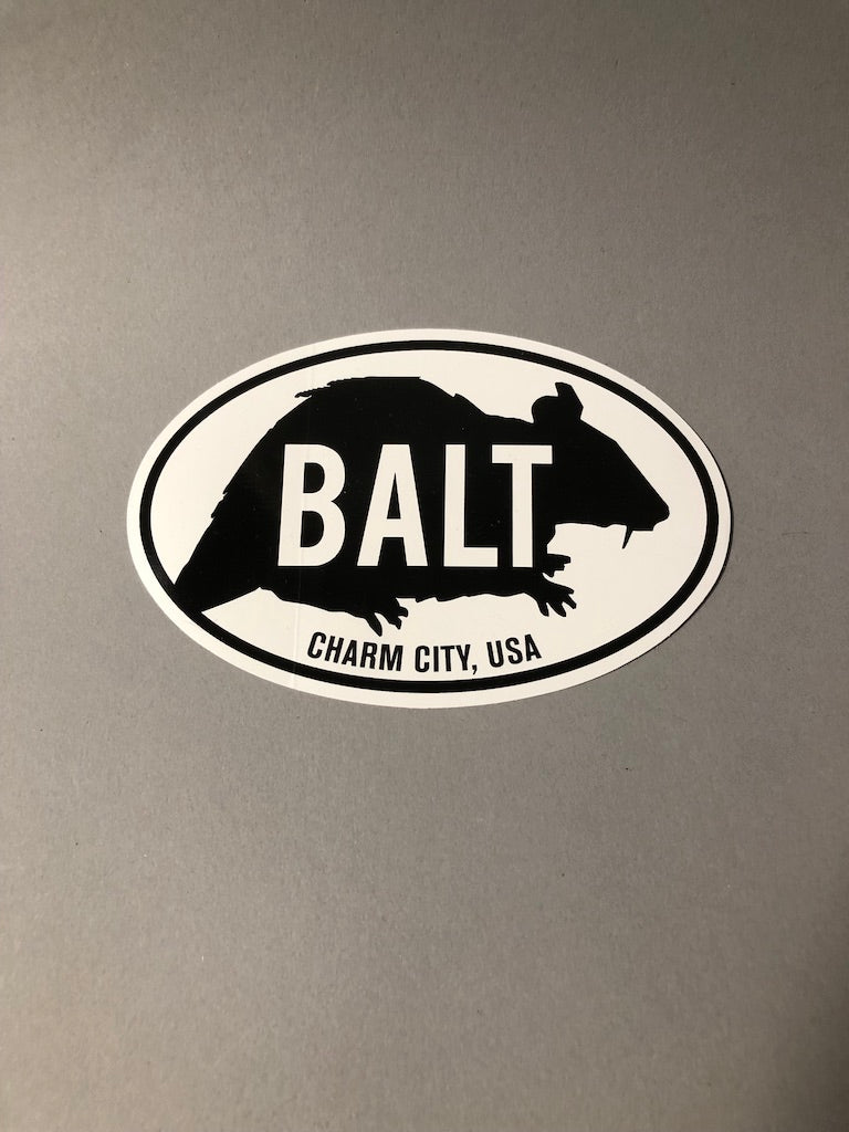 BALT Rat Sticker by Rat Czar