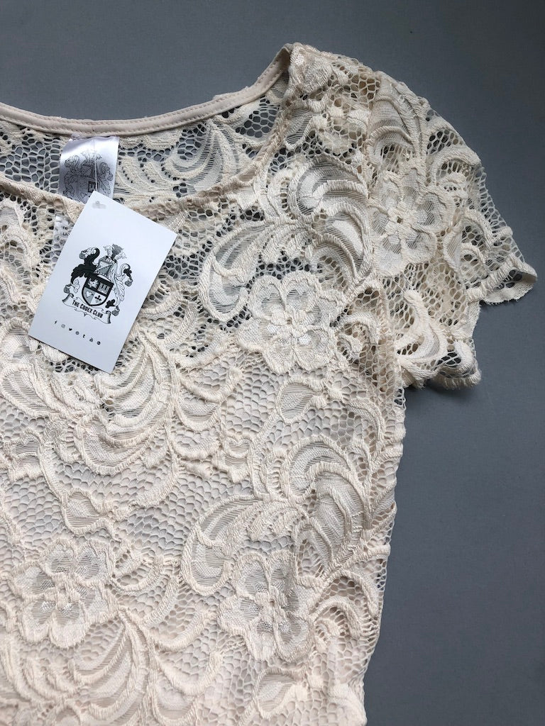 Ivory Lace Dress