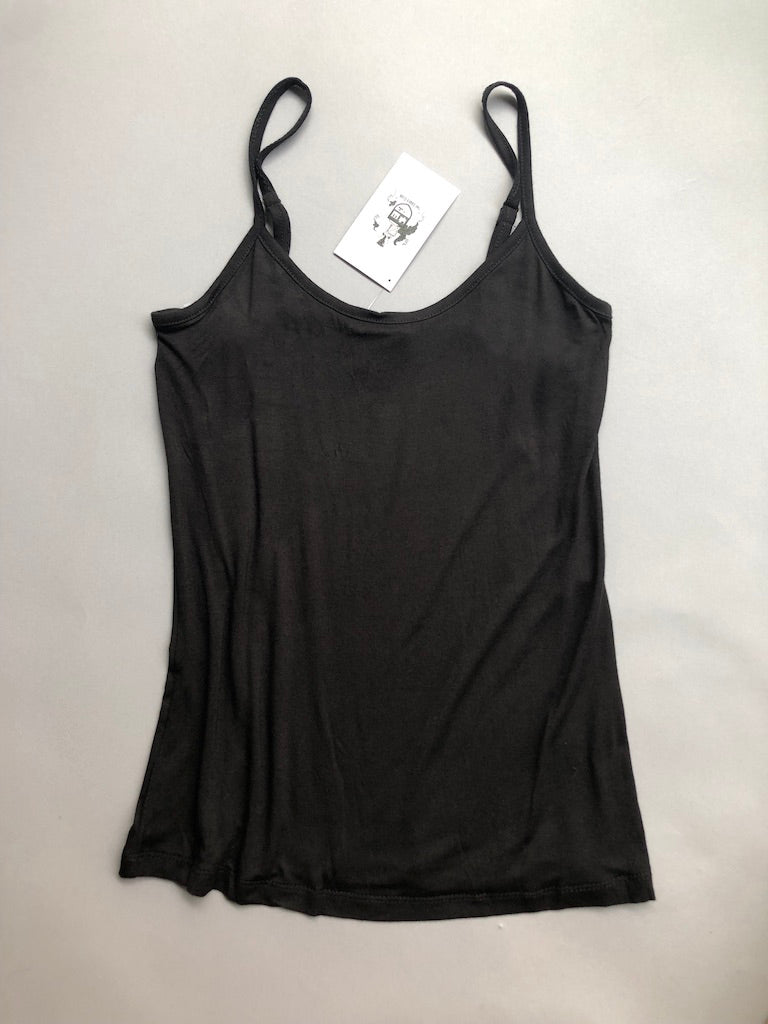 Soft Black Tank Top