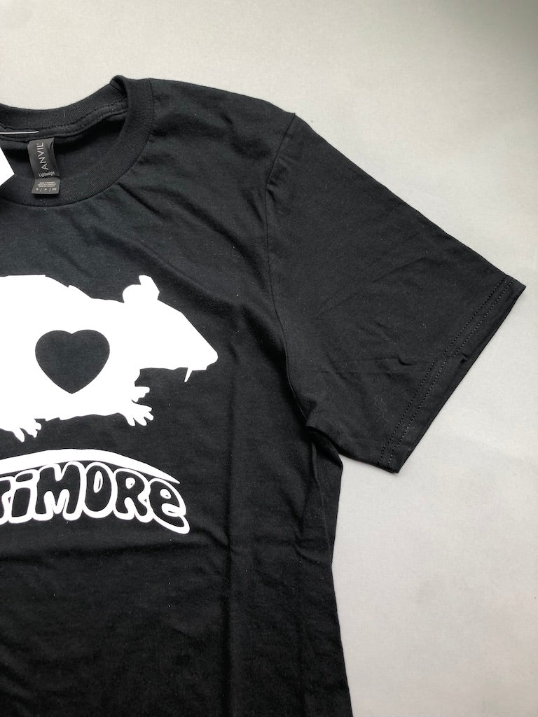 I Love/Rat Baltimore shirts by the Rat Czar