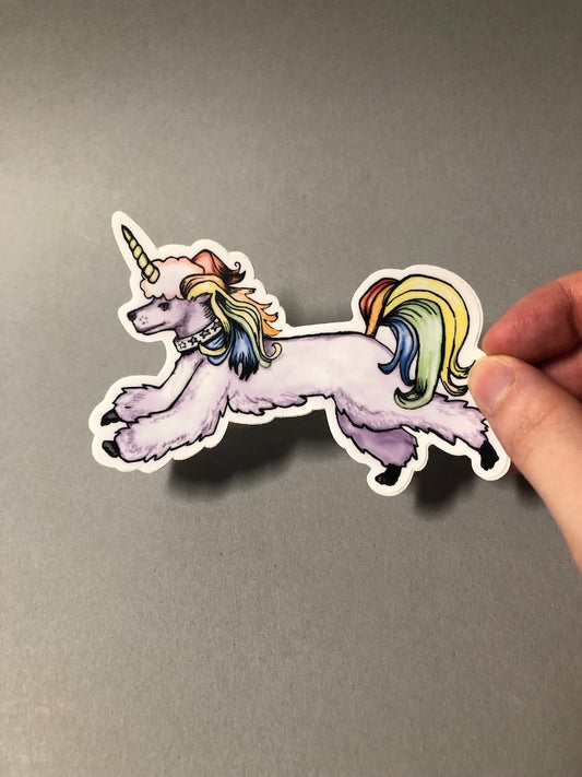 Poodle Stickers by Lauren Hoffen