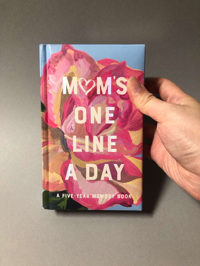 Mom’s Floral One Line a Day: A Five-Year Memory Book